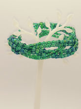 Load image into Gallery viewer, Green 6 Strand Braided Cuff

